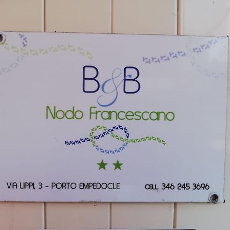 B&B Nodo Francescano Porto Empedocle Exterior photo